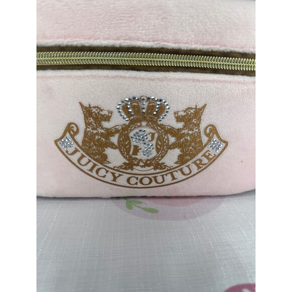 Juicy Couture Pink Scottie Dog Makeup Bag - Picture 2 of 3